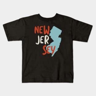 State of New Jersey Kids T-Shirt